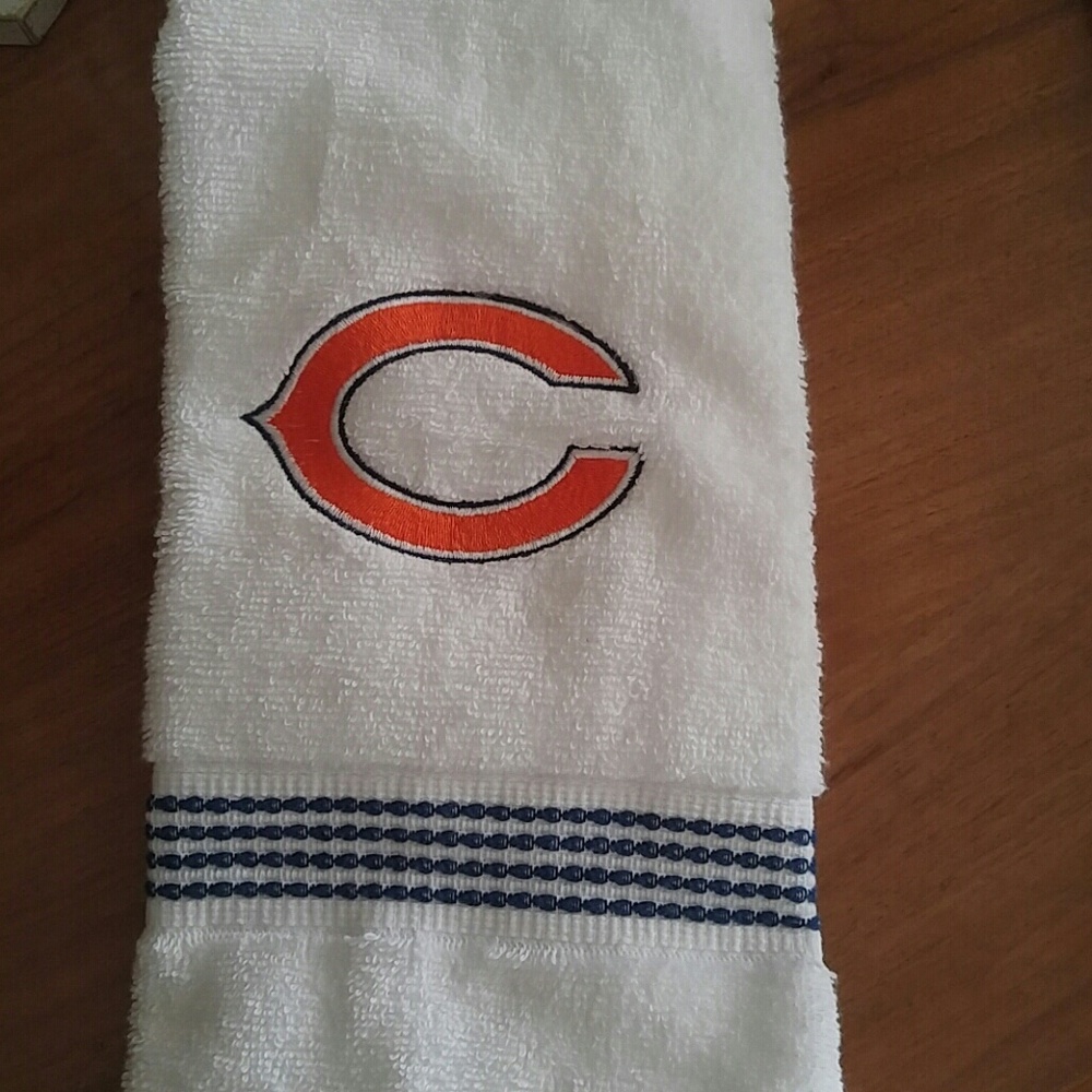 Chicago Bears hand towel